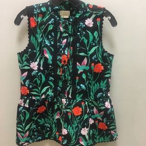 Kate spade fit and flare top